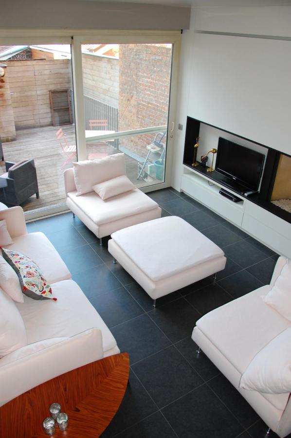 Iconique Bv Appartement In Hartje Ieper Eksteriør billede